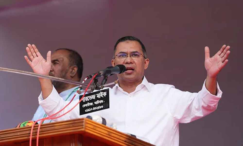 গতকাল ৬টির পর আজ আরও ৮টি জনসভায় তারেক রহমান